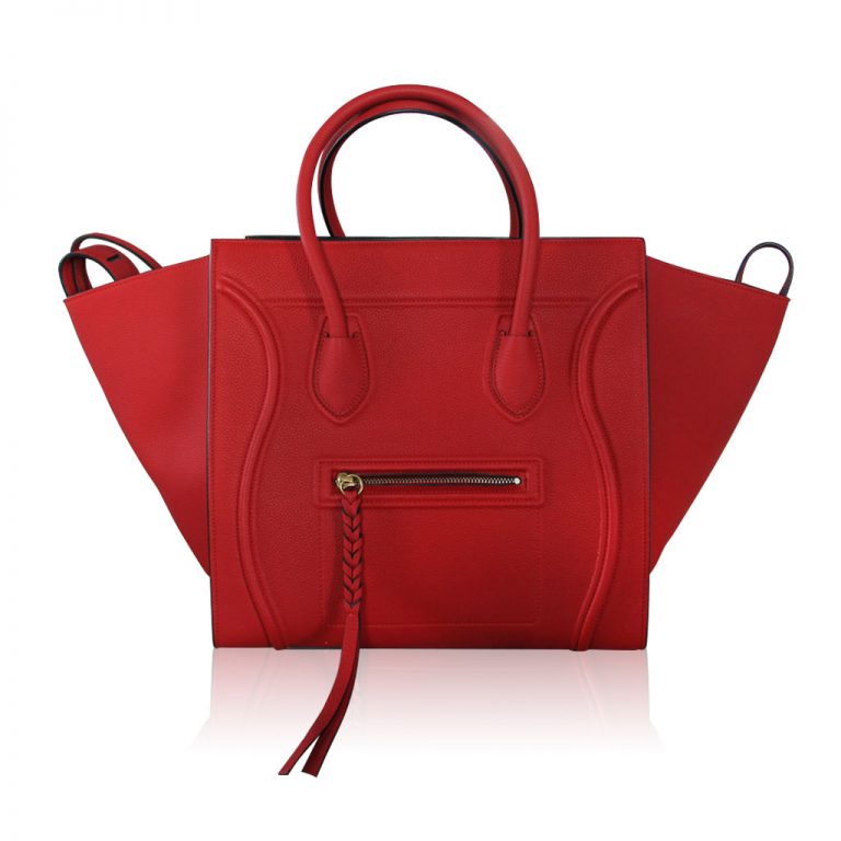 Celine Phantom Red Leather