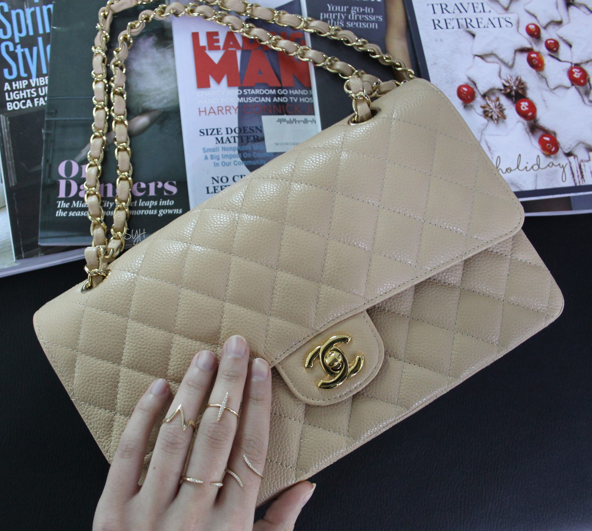 CHANEL Beige Quilted Lambskin Vintage Square Mini Flap Bag For Sale at  1stDibs